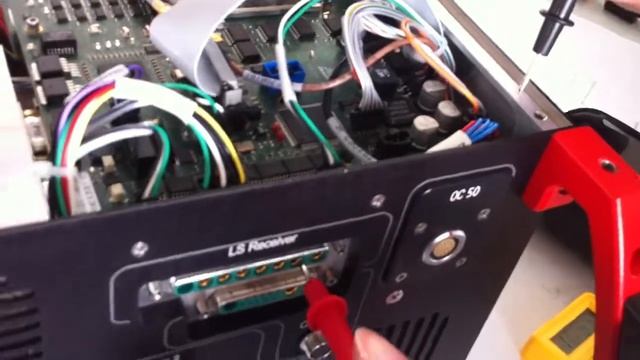 Checking Short Circuit of LS70 receiver port смотреть онлайн