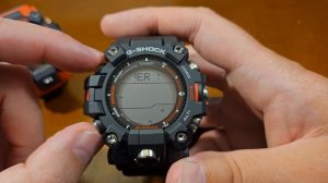 Casio G-Shock GW-9500-1ER MUDMAN - ustawienia zegarka [PL]