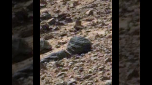 Curiosity - Mystery rock face(?) on Mars смотреть онлайн