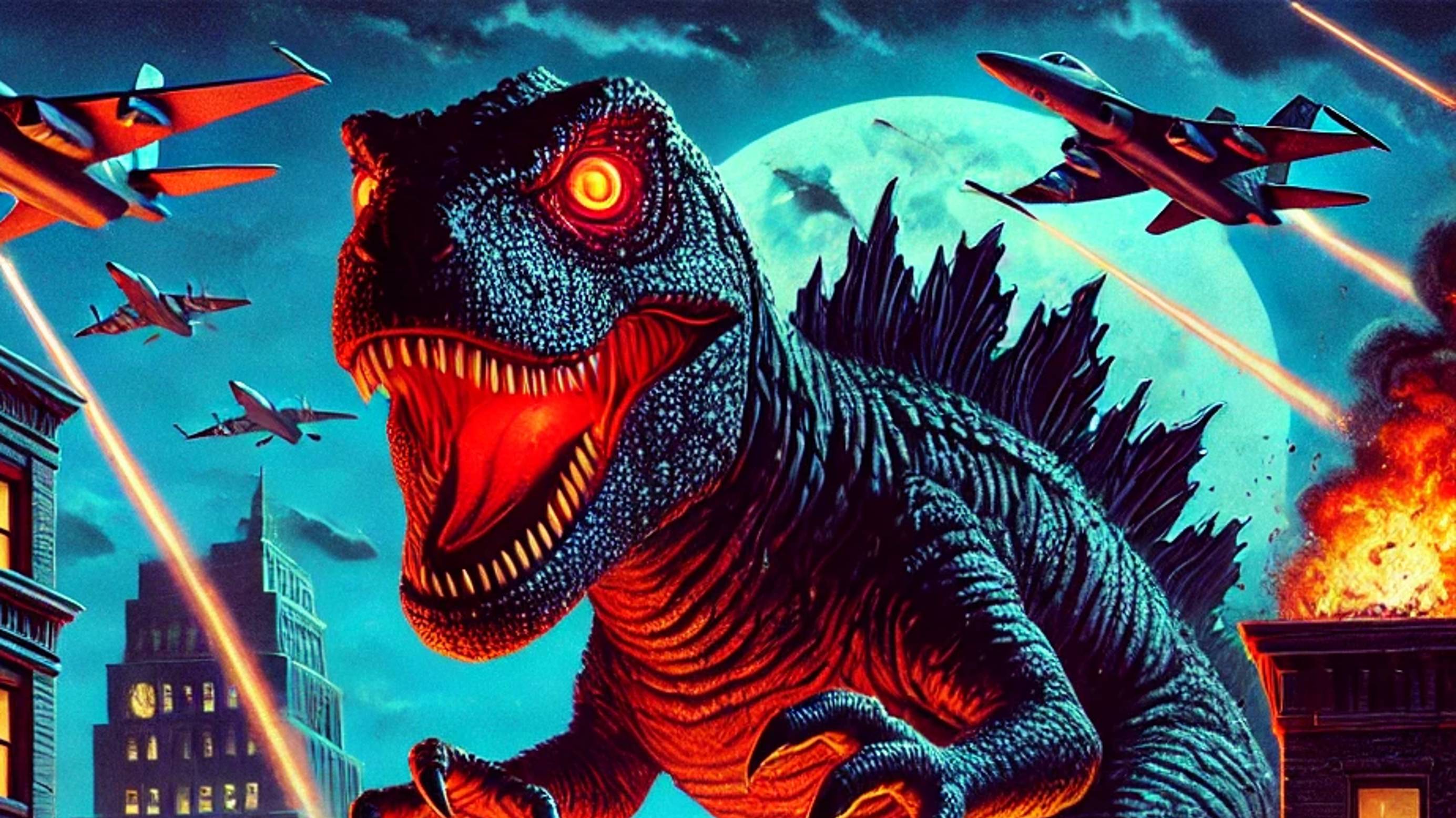Годзилла снова нападает (Godzilla Raids Again) 1955 г.