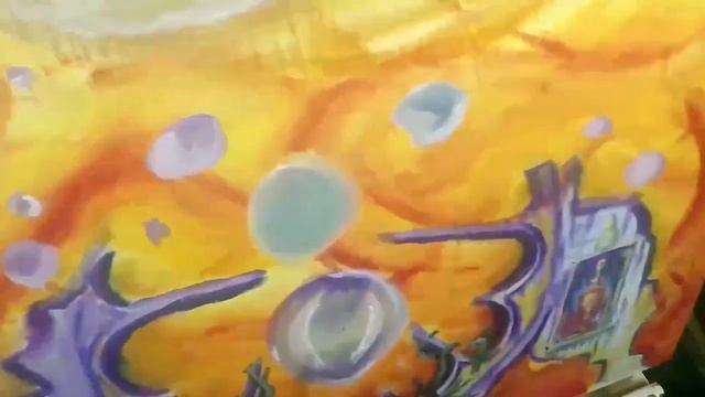Surrealism Oil Painting | Waters of Saturn | Time Lapse | Part 9 смотреть онлайн