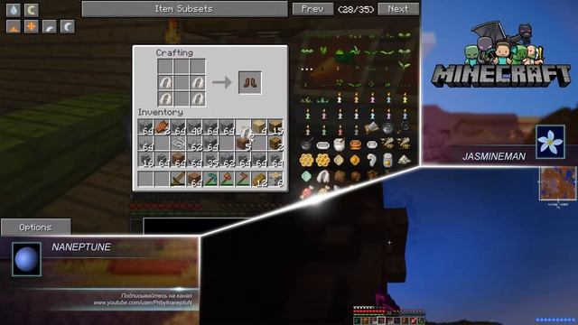 NaNeptune and JasmineMan проходят DIVINE RPG. КООП-стрим #11 смотреть онлайн