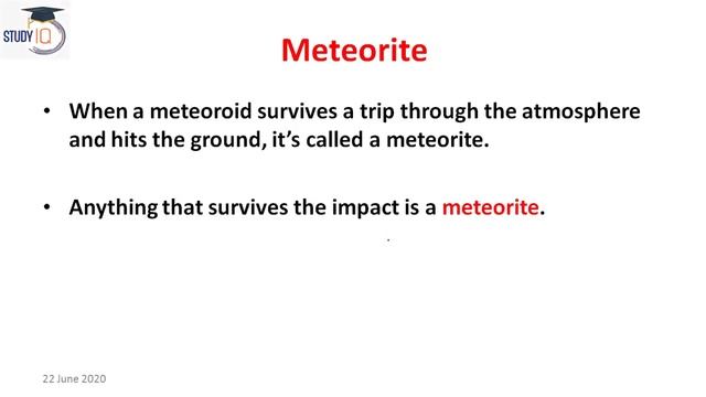 Meteorite like object falls from sky in Rajasthan, Difference in Meteoroid, Meteor & Meteorite #UPS смотреть онлайн