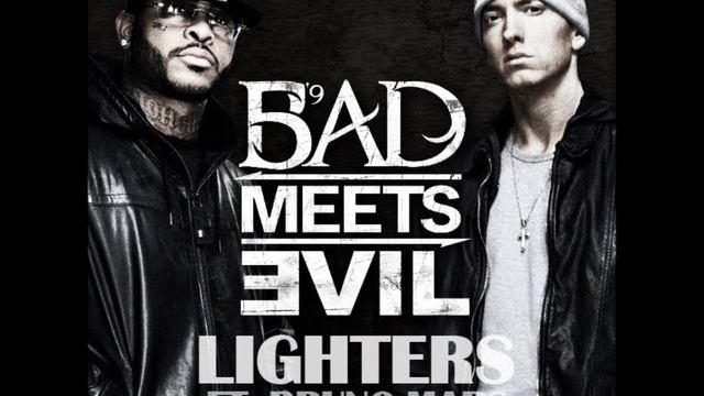 Bad meets Evil Lighters Bruno Mars ft Eminem ft Dr Dre Speed Up смотреть онлайн