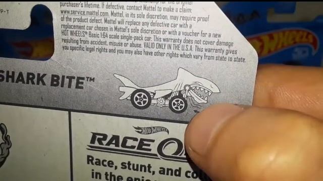 Hot Wheels Shark Bite, Street Beasts, unboxing 2018