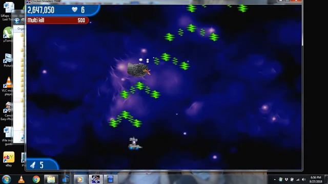 Lets Play Chicken Invaders 2 - Part 06 : THE ASTEROID BELT