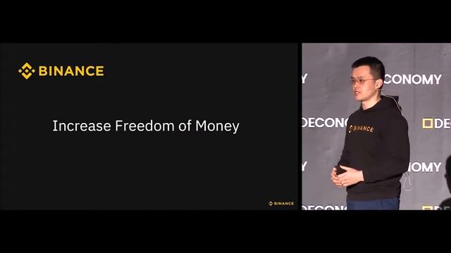 [Deconomy 2019] 3. Centralized vs Decentralized. Changpeng Zhao(CEO at Binance) смотреть онлайн