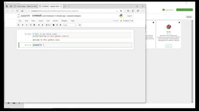 Introduction to Python - Week 1 Section 1
