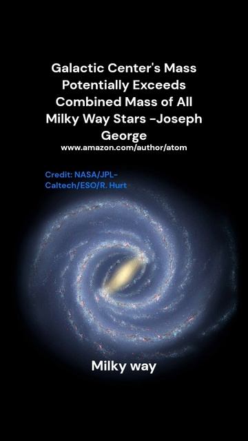 Galactic Center's Mass Potentially Exceeds Combined Mass of All Milky Way Stars смотреть онлайн