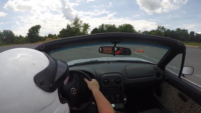PCA Autocross GT2554R Miata