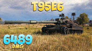 T95E6 - 3 Фрагов 6.4K Урона - Слишком быстро! - Мир Танков