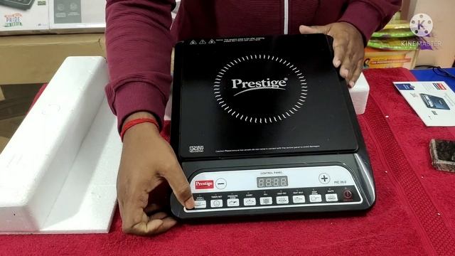 Prestige Pic 20.0 Induction Cooktop 1600 W Unboxing Review How To Use Bangla