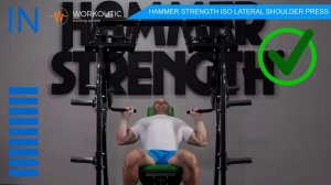 Workoutic - Shoulders Exercise - HAMMER STRENGTH ISO LATERAL SHOULDER PRESS