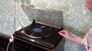 Hi-fi JVC настройка анти скейтинга проигрывателя винила.