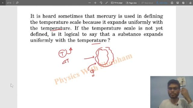 It is heard sometimes that mercury is used in defining the temperature scale because it expands
