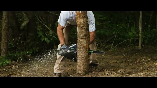 82-Volt Chainsaw Bristol Motor Speedway Testimonial