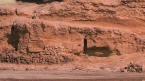 Mars Perseverance Rover Capture a structure that survived the catastrophe on Mars.