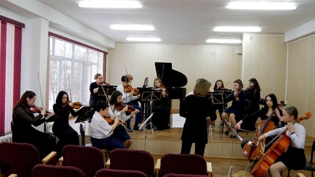 Камерный оркестр "Аллегро" ДМШ N2 г.Нижнекамск смотреть онлайн