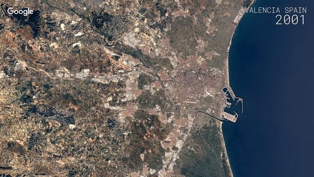 Google Timelapse: Valencia Spain