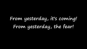 30 seconds to mars - From Yesterday (lyrics)