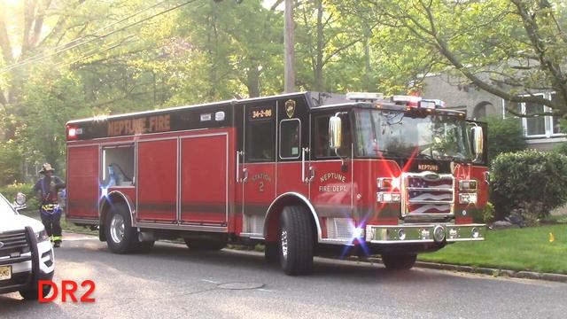 Neptune Fire Department 2nd Alarm House Fire Prospect Pl 5-15-18 смотреть онлайн
