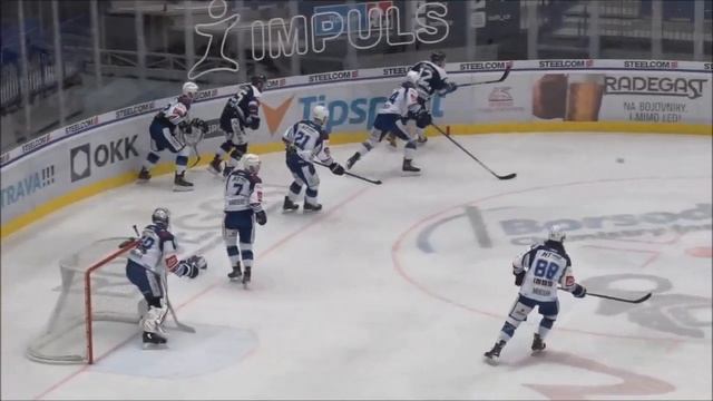 PLAY OFF 2021: Vítkovice - Kometa 5. předkolo - SESTŘIH