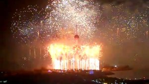 Самый красивый салют в мире