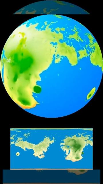 Mars if -like Earth- 71 of its surface was covered by oceans  the land was mostly green FFmpeg