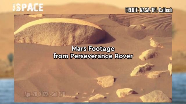 NASA's Mars Perseverance Rover captured sand dunes looks like Liquid Water on Mars | Mars Pics