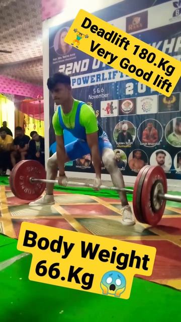 Deadlift 180.Kg🏋️Body Weight 66.Kg Sumo Lift #shorts#powerlifting😱 #viralshort#motivation #workout смотреть онлайн