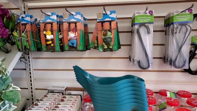 This is whats NEW in Dollar Trees Gardening Center 2024 Cmon in! 