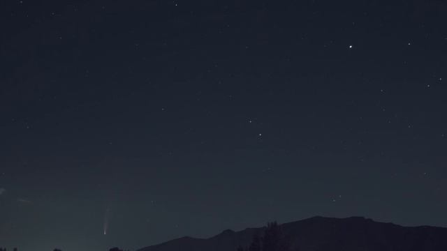 Comet NEOWISE rising in Utah - 12 July 2020 смотреть онлайн