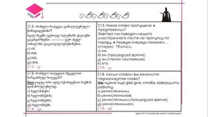 Тесты на получение гражданства Грузии!