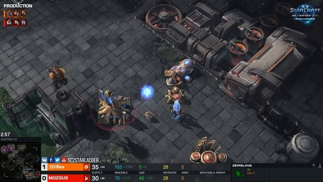 2018 WCS EU Challenger Season 3 — Qualifier #2: Bee (Z) vs MozgusChan (P) смотреть онлайн