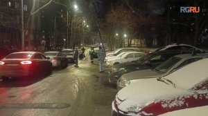 Обстановка на месте уличной стрельбы на западе Москвы