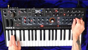 Sequential Take 5 SYNC Bass & Motion Lead VCO Analog Synthesizer Prophet-5 Rik Marston