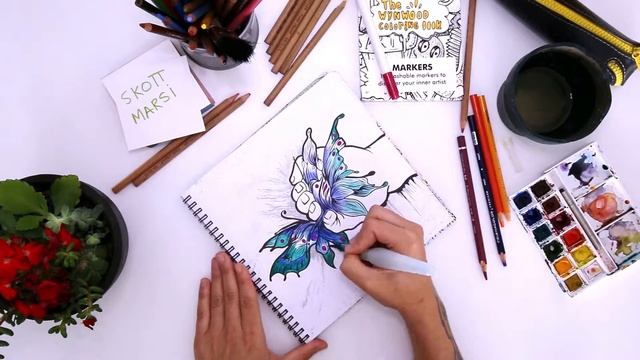 Skott Marsi in The Wynwood Coloring Book 2 смотреть онлайн