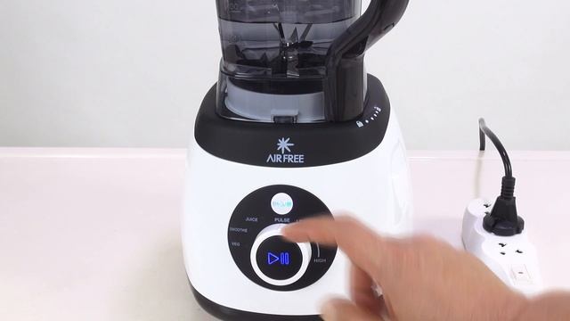 การใช้งานเครื่องปั่นผักผลไม้ สุญญากาศ Airfree ด้วยระบบ Manual