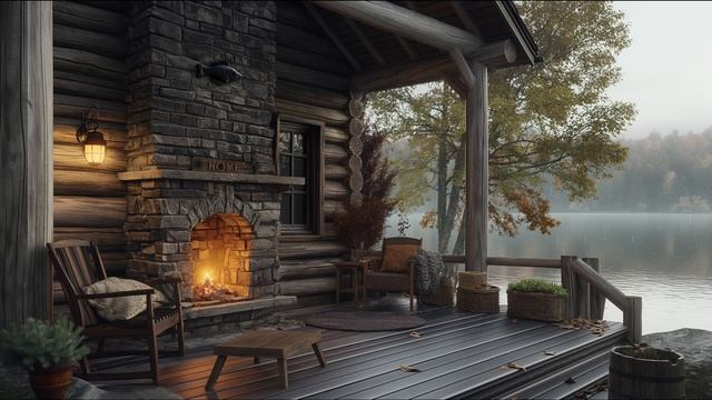 Спокойная Музыка Пение Птиц Звуки Камина Костра Для Сна смотреть онлайн