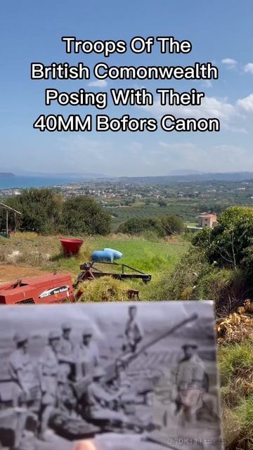 Now VS Then, Battle of Crete!🪖#nowvsthen #worldwar2 #history #military #ww2 #fy #foryou #artillery смотреть онлайн