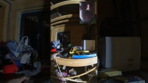 Сделал сантехнику в деревянном доме из клеёного бруса вертикально.mp4