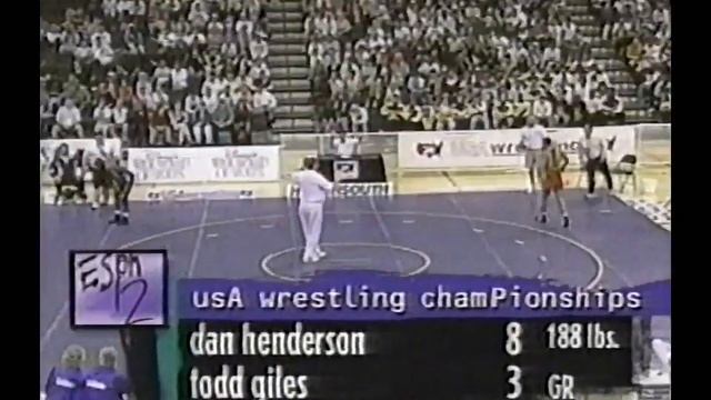 Dan Henderson vs Tod Giles - 1997 US Open смотреть онлайн
