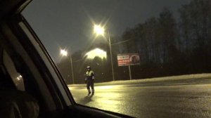 Остановка стажером