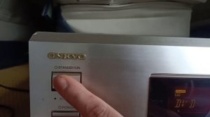 reset onkyo TX-DS595