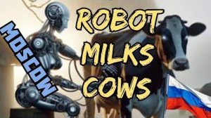 Канадская семья в НН.. THIS Robot milks cows in RUSSIA!! / Watch to the end!