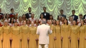 муз. Е.Кузиной, сл. Н.Задальской "Горжусь тобой, Отчизна!" Сводный хор, руководитель В.Кузин