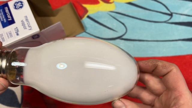 GE 175watt Deluxe White Mercury Vapor Light Bulb 2022 смотреть онлайн