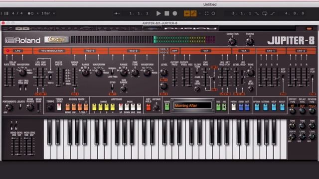 Synthwave: JUPITER-8 Bank B смотреть онлайн