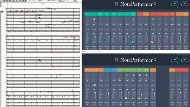 Pluton - NotePerformer 3 VS Spitfire Audio Studio Orchestra, on original composition смотреть онлайн