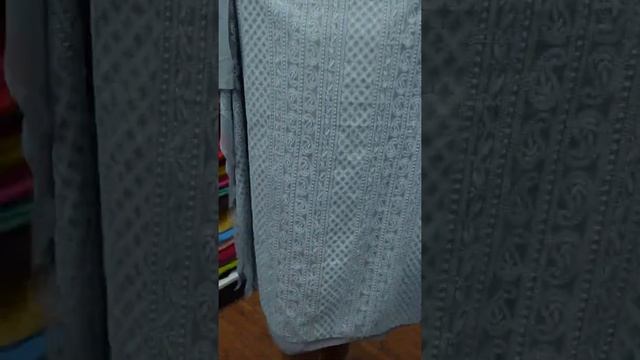 Embroidered faux georgette salwar sets смотреть онлайн